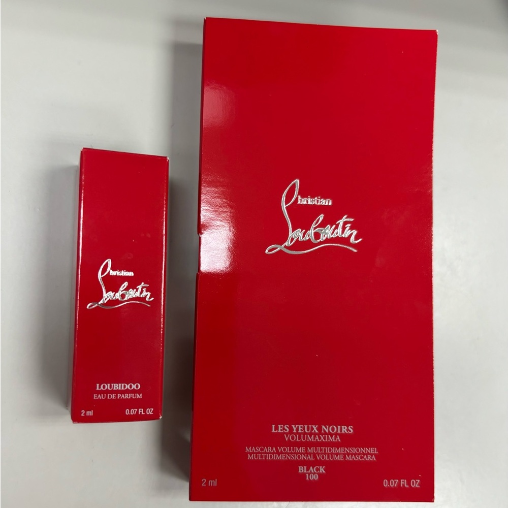 Christian Louboutin mascara & Loubidoo parfum samples